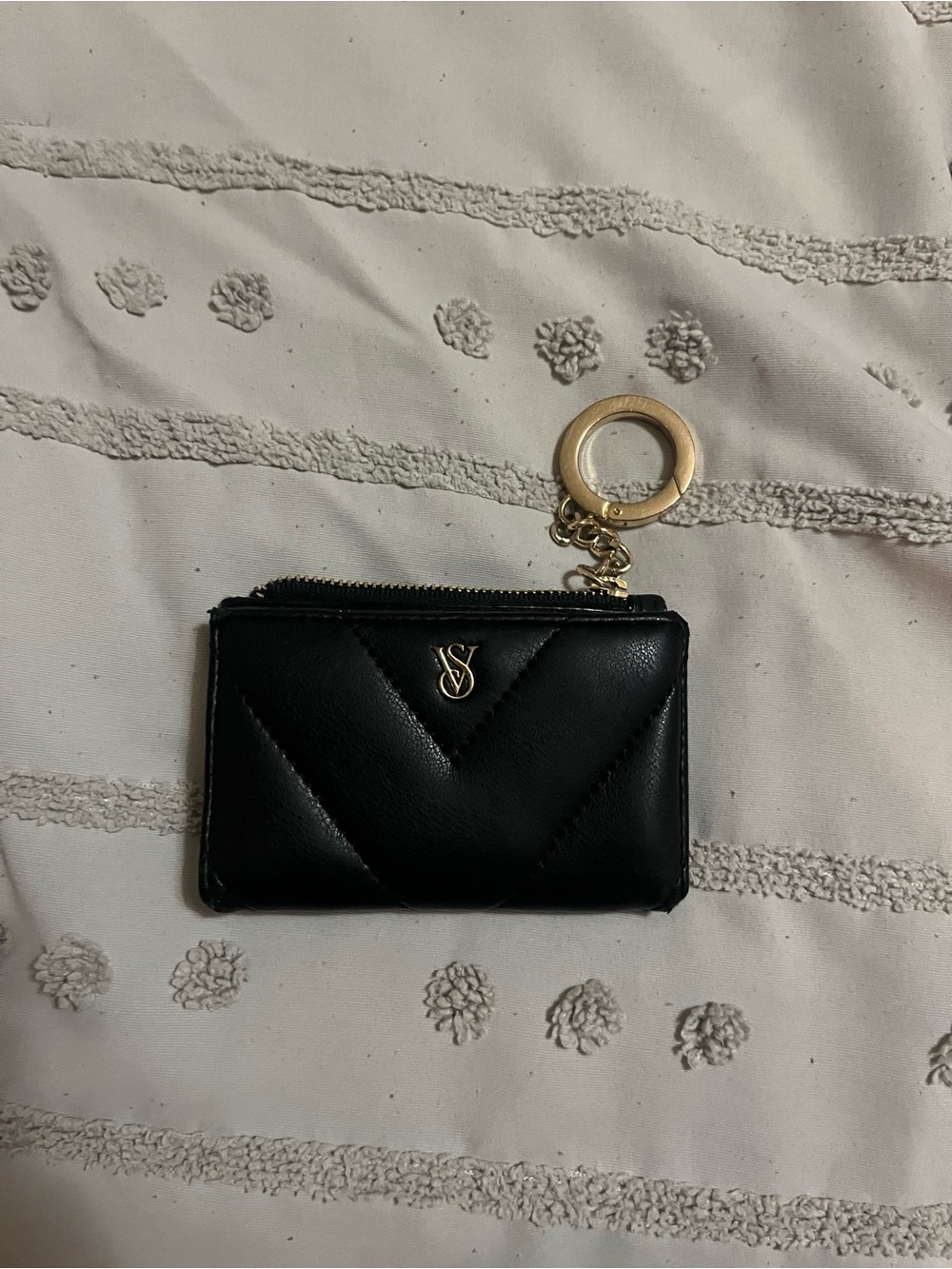 Small black card/key holder